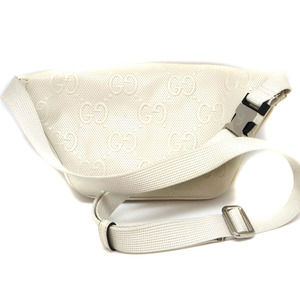 Gucci Embossed Leather Belt GG Bag